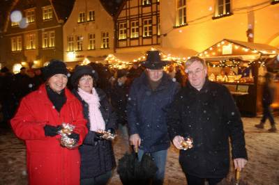 Lebkuchen auf dem schönsten Platz im Beckumer Winter - Lebkuchen auf dem schönsten Platz im Beckumer Winter
