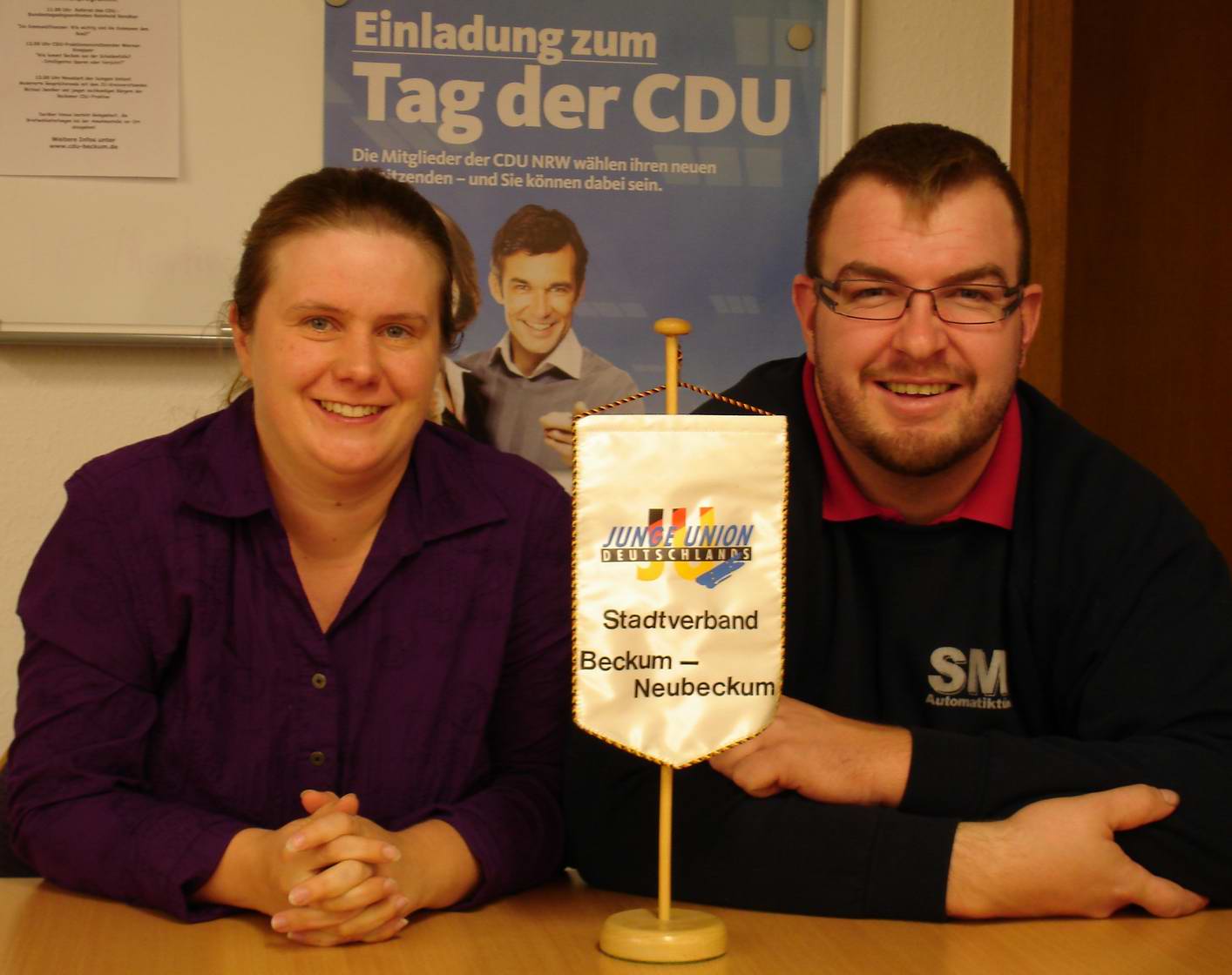 Sandra Maier und Matthias Wanger freuen sich auf die erste öffentliche Präsentation am 