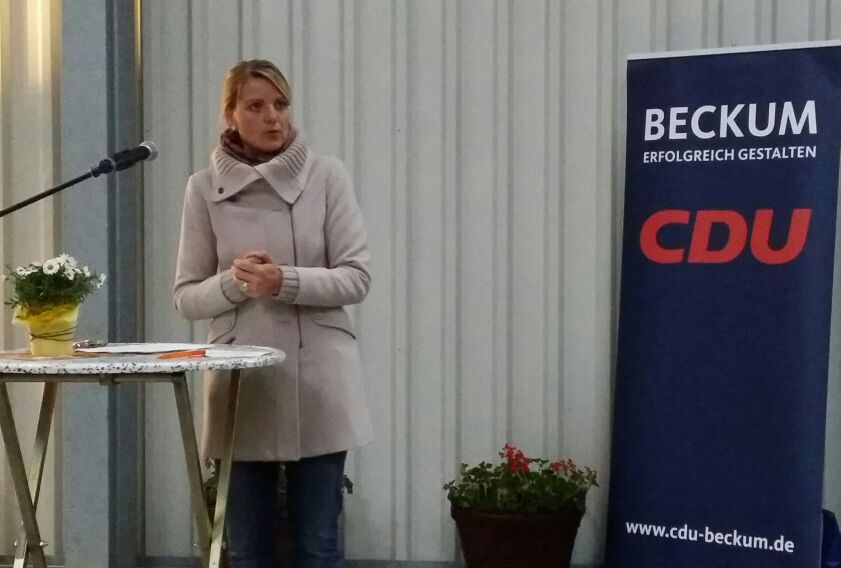 MdL, Sprecherin des CDU Agrar-Ausschsses Frau Christina Schulze Föcking