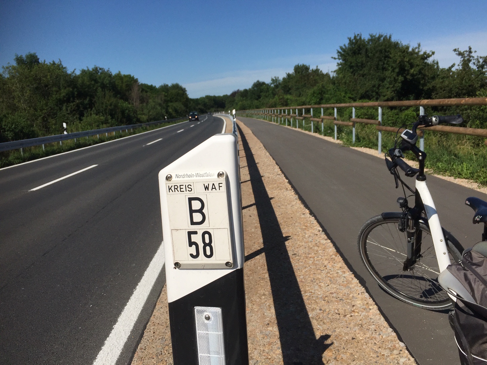 Wunsch und Wirklichkeit- Fu- und Radweg zwischen Roland und Neubeckum